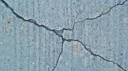 Cracked wall