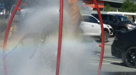 frankton fire chemical spill