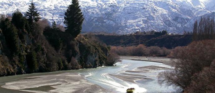 Jet boat on Kawarau