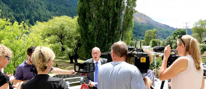 jim boult press conference freedom camping