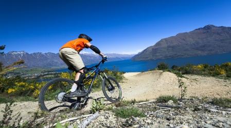 mountain biking