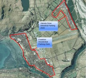 Frankton parking map