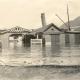 EL3985 Earnslaw Wharf and Building 1920s Flood