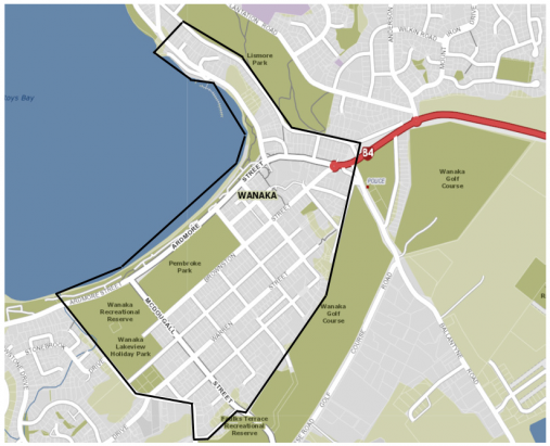 Wanaka Masterplan Study Area