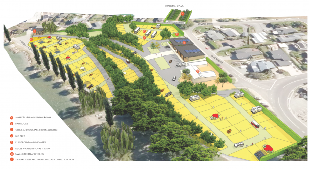 2019 015 QLDC Frankton Camp Ground Concepts With Thoroughfare Page 2
